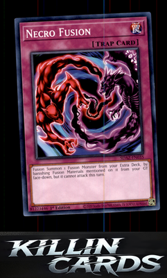 1st Edition Necro Fusion SDAZ-EN035 YuGiOh Common Structure Deck: Albaz Strike C