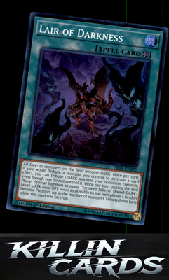 1st Edition Lair of Darkness SR06-EN022 YuGiOh Super Rare Structure Deck: Lair o