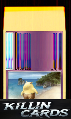 Drowzee 049/102 Pokemon Common Base Set (Shadowless) Card NM