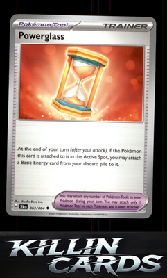 Powerglass - 063/064 063/064 Pokemon Uncommon SV: Shrouded Fable Card NM