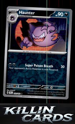 Reverse Holofoil Haunter 103/162 Pokemon Common SV05: Temporal Forces Card NM