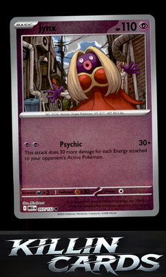 Reverse Holofoil Jynx 057/132 Pokemon Common ME01: Mega Evolution Card NM