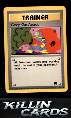 Goop Gas Attack 78/82 Pokemon Common Team Rocket Card LP