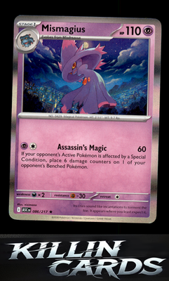 Mismagius 086/217 Pokemon Rare ME: Ascended Heroes Card NM