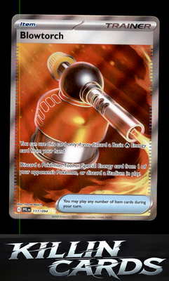 Blowtorch - 117/094 117/094 Pokemon Ultra Rare ME02: Phantasmal Flames Card NM