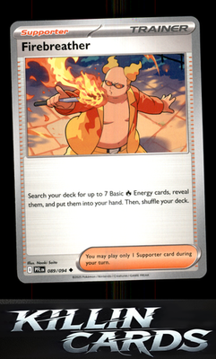 Firebreather - 089/094 089/094 Pokemon Uncommon ME02: Phantasmal Flames Card NM