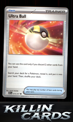 Ultra Ball - 213/217 213/217 Pokemon Common ME: Ascended Heroes Card NM