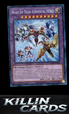 1st Edition Wake Up Your Elemental HERO (CR) MAZE-EN014 YuGiOh Collector's Rare