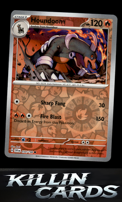 Reverse Holofoil Houndoom - 034/198 034/198 Pokemon Common SV01: Scarlet & Viole
