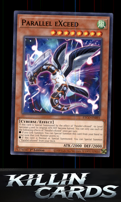 1st Edition Parallel eXceed ETCO-EN001 YuGiOh Common Eternity Code Card NM