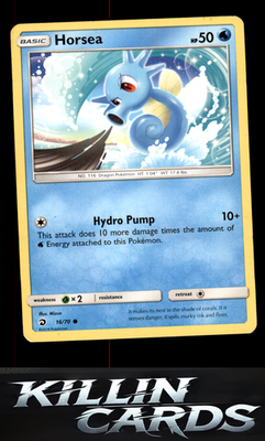 Horsea (16) 16/70 Pokemon Common Dragon Majesty Card LP