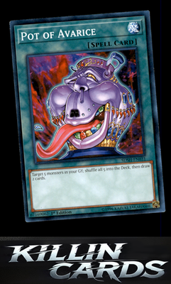 1st Edition Pot of Avarice SDSH-EN031 YuGiOh Common Structure Deck: Shaddoll Sho