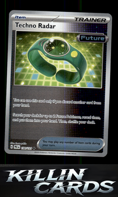 Reverse Holofoil Techno Radar 130/131 Pokemon Uncommon SV: Prismatic Evolutions
