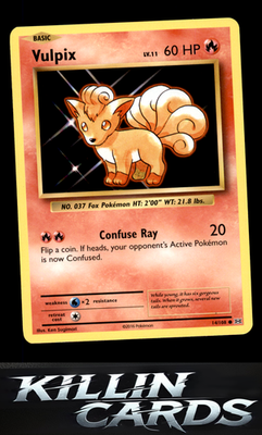 Vulpix 14/108 Pokemon Common XY - Evolutions Card NM