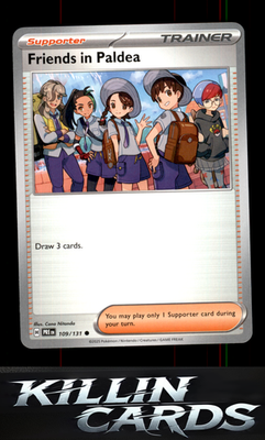 Friends in Paldea - 109/131 109/131 Pokemon Common SV: Prismatic Evolutions Card