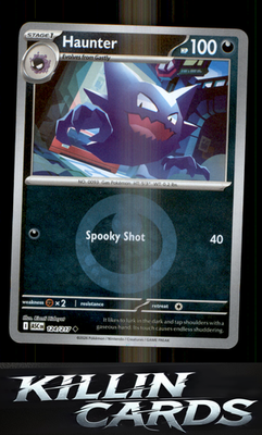 Haunter (Energy Symbol Pattern) 124/217 Pokemon Uncommon ME: Ascended Heroes Car