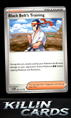 Black Belt's Training - 099/131 099/131 Pokemon Common SV: Prismatic Evolutions