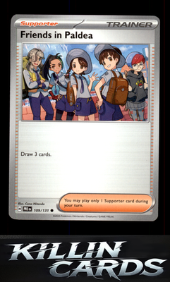 Friends in Paldea - 109/131 109/131 Pokemon Common SV: Prismatic Evolutions Card