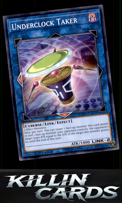 1st Edition Underclock Taker EXFO-EN039 YuGiOh Common Extreme Force Card NM