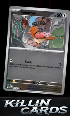 Reverse Holofoil Spearow - 102/132 102/132 Pokemon Common ME01: Mega Evolution C