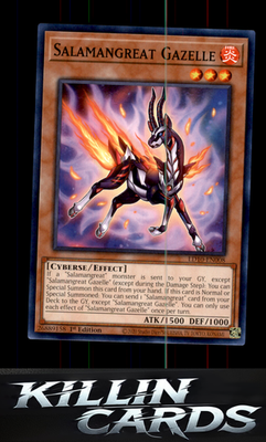 1st Edition Salamangreat Gazelle LD10-EN008 YuGiOh Common Legendary Duelists: So