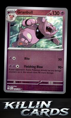 Reverse Holofoil Granbull 038/094 Pokemon Uncommon ME02: Phantasmal Flames Card