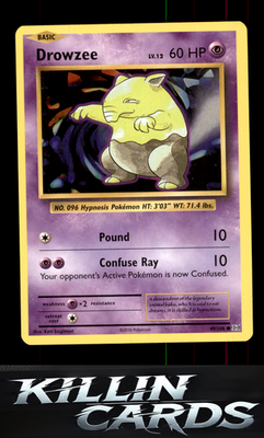 Drowzee 49/108 Pokemon Common XY - Evolutions Card NM