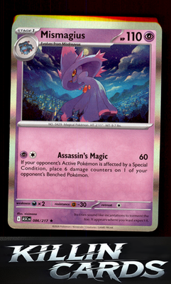 Mismagius 086/217 Pokemon Rare ME: Ascended Heroes Card NM