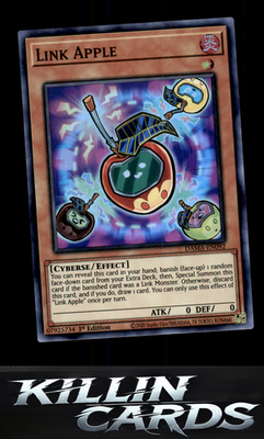 Link Apple DAMA-EN092 YuGiOh Super Rare Dawn of Majesty Card NM