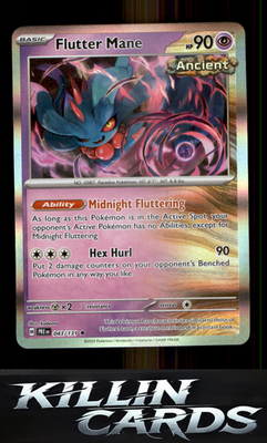 Flutter Mane 043/131 Pokemon Rare SV: Prismatic Evolutions Card NM