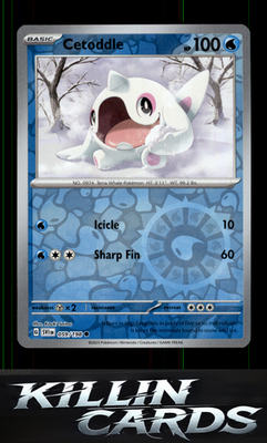 Reverse Holofoil Cetoddle - 059/198 059/198 Pokemon Common SV01: Scarlet & Viole