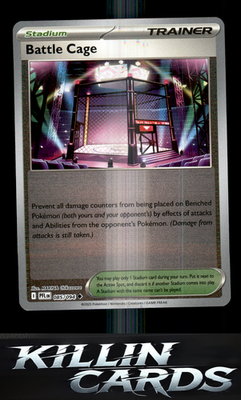 Reverse Holofoil Battle Cage - 085/094 085/094 Pokemon Uncommon ME02: Phantasmal