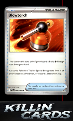 Blowtorch - 086/094 086/094 Pokemon Uncommon ME02: Phantasmal Flames Card NM