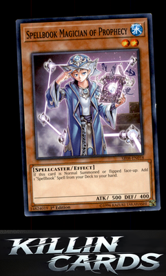 1st Edition Spellbook Magician of Prophecy SR08-EN018 YuGiOh Common Structure De