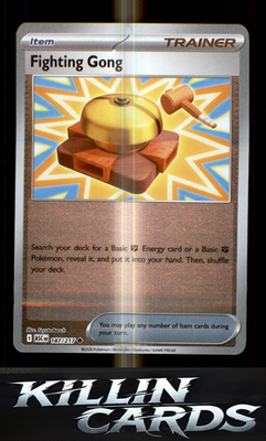 Reverse Holofoil Fighting Gong 187/217 Pokemon Uncommon ME: Ascended Heroes Card