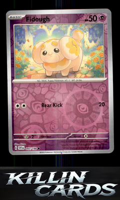 Reverse Holofoil Fidough - 097/198 097/198 Pokemon Common SV01: Scarlet & Violet