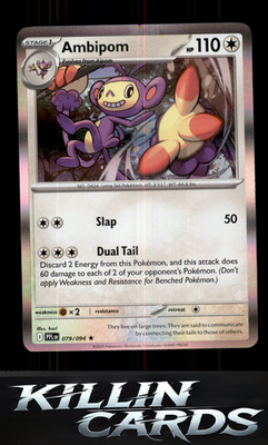 Ambipom - 079/094 079/094 Pokemon Rare ME02: Phantasmal Flames Card NM