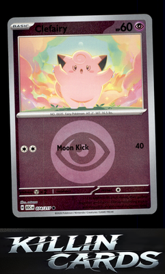 Reverse Holofoil Clefairy (Energy Symbol Pattern) 074/217 Pokemon Common ME: Asc