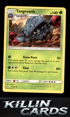 Tangrowth 6/236 Pokemon Uncommon SM - Cosmic Eclipse Card NM