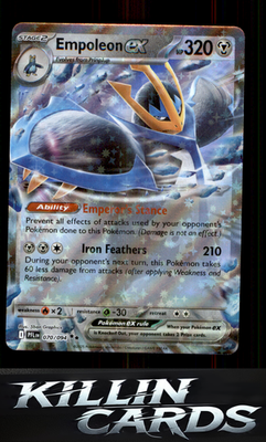 Empoleon ex - 070/094 070/094 Pokemon Double Rare ME02: Phantasmal Flames Card N