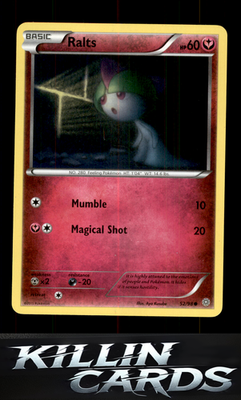 Ralts 52/98 Pokemon Common XY - Ancient Origins Card NM