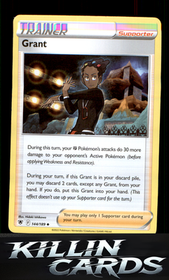 Grant 144/189 Pokemon Uncommon SWSH10: Astral Radiance Card NM