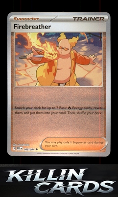 Reverse Holofoil Firebreather - 089/094 089/094 Pokemon Uncommon ME02: Phantasma