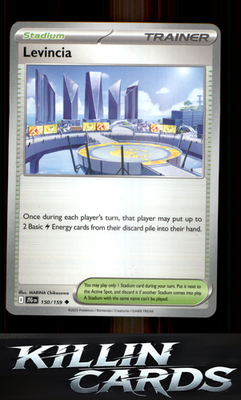 Levincia 150/159 Pokemon Uncommon SV09: Journey Together Card NM
