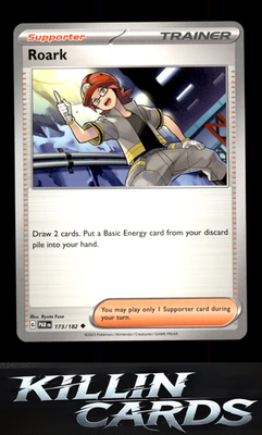 Roark 173/182 Pokemon Uncommon SV04: Paradox Rift Card NM