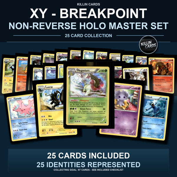 Pokemon TCG XY - BREAKpoint C/UC/R Standard Set 25 Cards