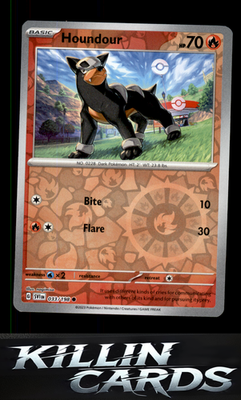 Reverse Holofoil Houndour - 033/198 033/198 Pokemon Common SV01: Scarlet & Viole