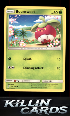 Bounsweet 17/236 Pokemon Common SM - Unified Minds Card NM
