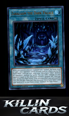 1st Edition Zaralaam the Dark Palace BLMR-EN096 YuGiOh Ultra Rare Battles of Leg