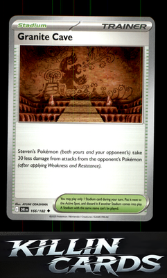 Granite Cave 166/182 Pokemon Uncommon SV10: Destined Rivals Card NM